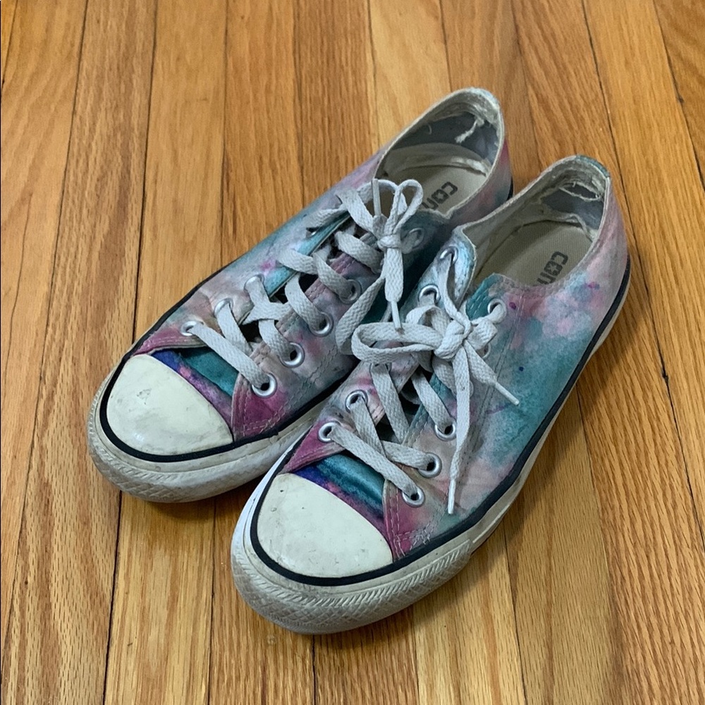 Converse Multicolor Tie-Dye Sneakers